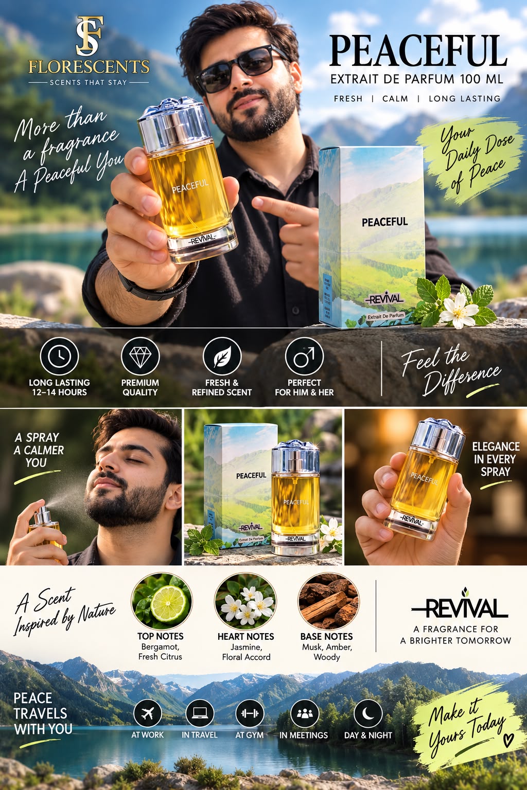 🌿 Peaceful – Revival Extract de Parfum 100 ML